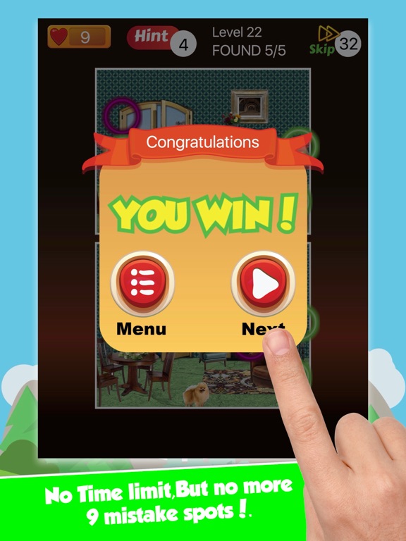 Find Spot The Differences iPad screenshot 5 - Games app