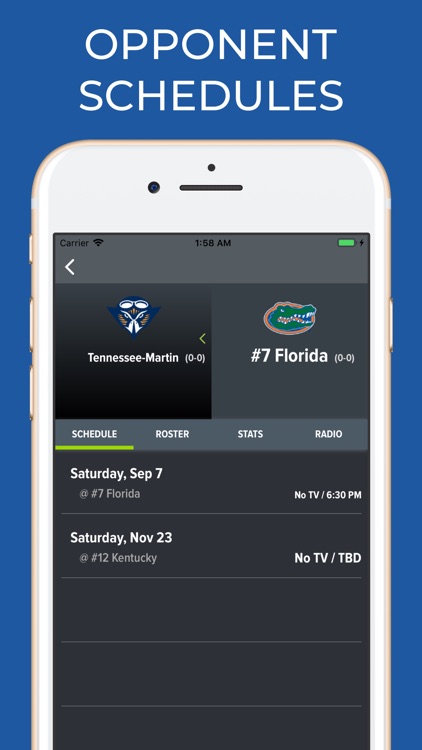 Florida Football Schedules screenshot-5