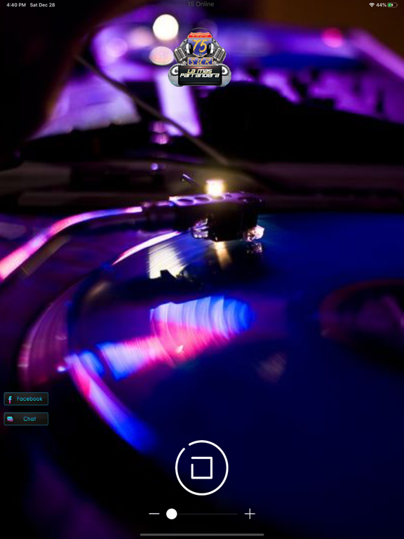 SUR75RADIO iPad screenshot 1 - Music app