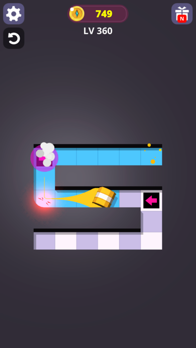 The Maze Painter app screenshot
