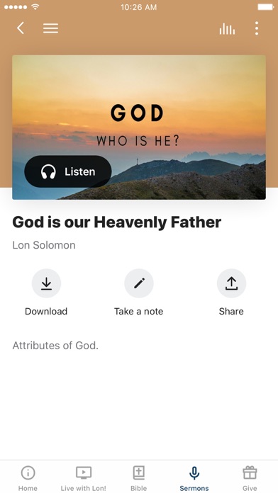 Lon Solomon Ministries Screenshot