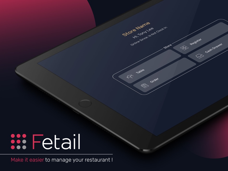 #1. Fetail POS System (iOS) Podle: Skywave Media Inc.