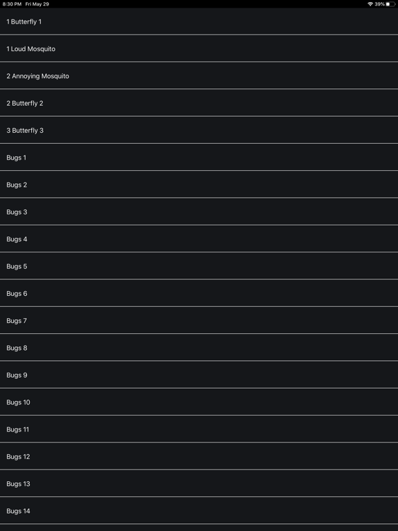 Screenshot #5 pour Butterfly Sound Effects!