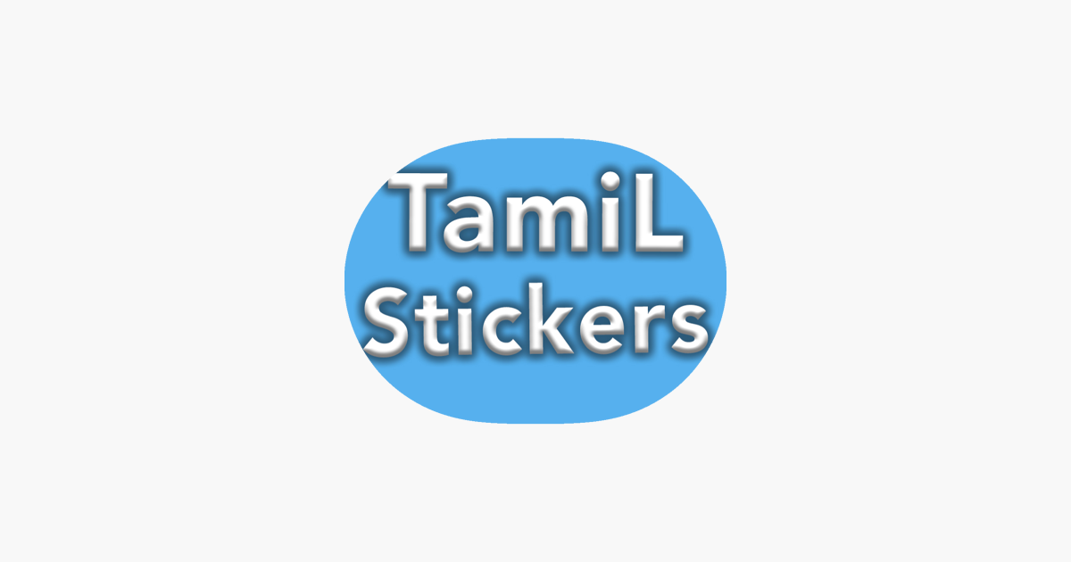 Tamil Emoji Stickers dans l'App Store