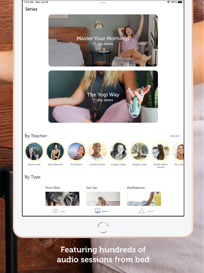 Yoga Wake Up Alarm Clock