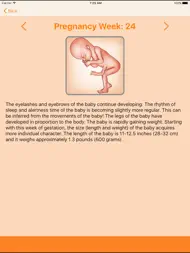 WomanLog Pregnancy Calendar ipad bilder 2