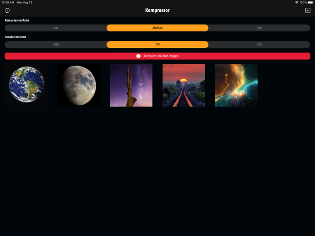 ‎Kompressor - Compress images Screenshot