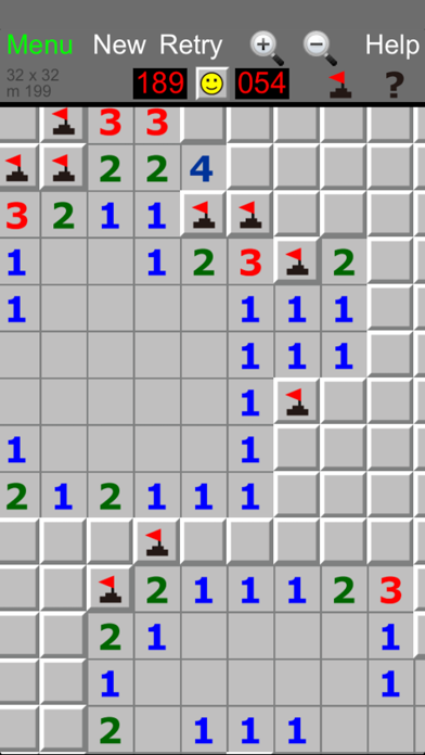 Minesweeper pico Screenshot