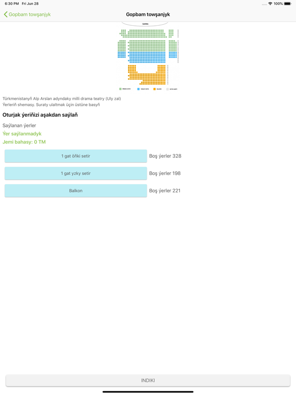 Screenshot #5 pour Türkmen teatrlary