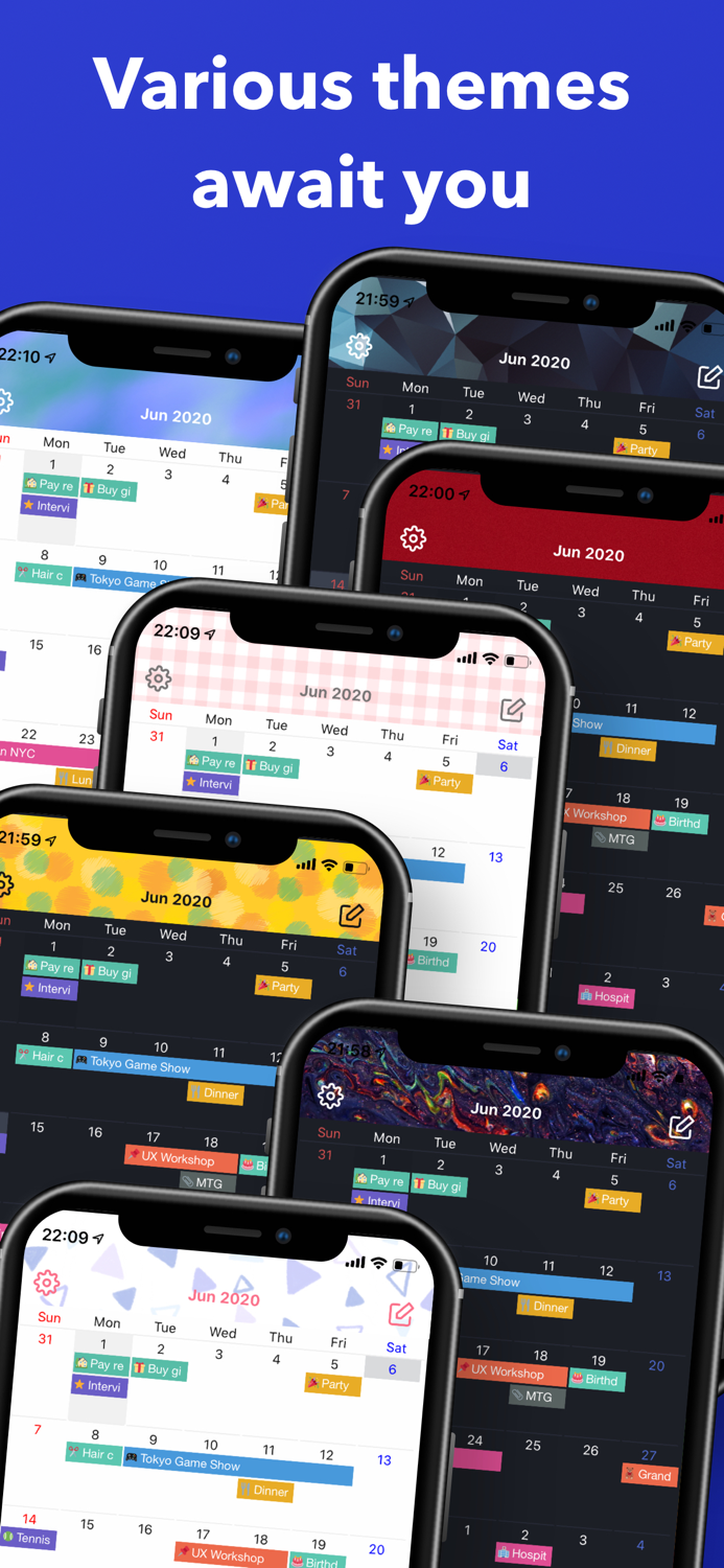 Sticker Calendar Time Planner