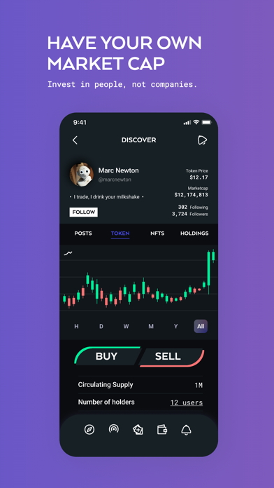 Solcial: crypto social network Screenshot