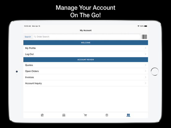 The Portland Group OE Touch iPad screenshot 4 - Business app