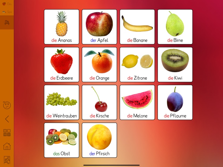 Sag es auf Deutsch-Wortschatz