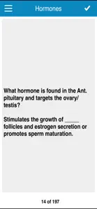 Biochemistry Physio Cram Cards screenshot #4 for iPhone