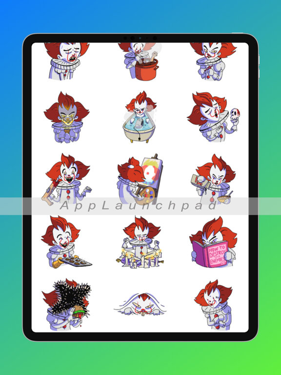 Screenshot #5 pour Penny The Clown Stickers