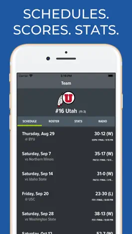 Game screenshot Utah Football Schedules mod apk