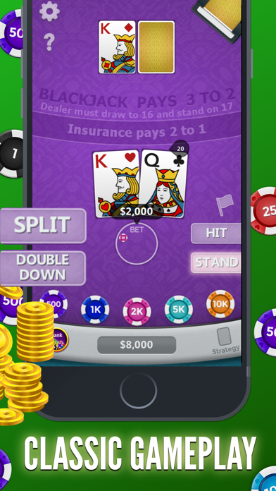 Blackjack 21! Screenshot