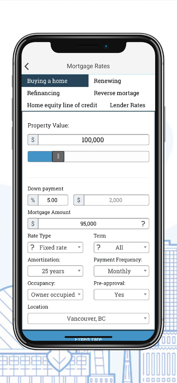 Mortgage Calculator Canada App
