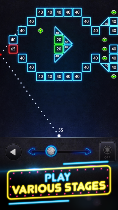 Neon Bricks Breaker screenshot 4