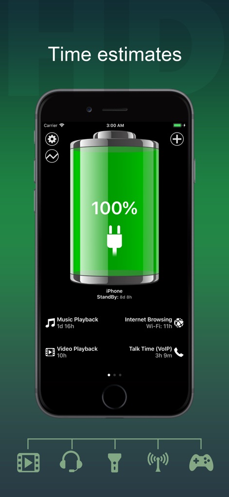 Batería HD Pro - App de Utilidades | MWM