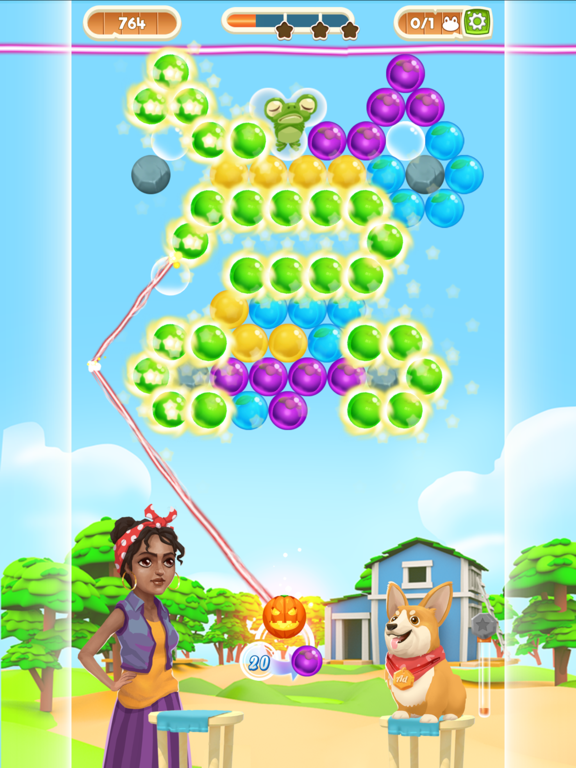 Screenshot #6 pour Bubble Shooter Magic Farm