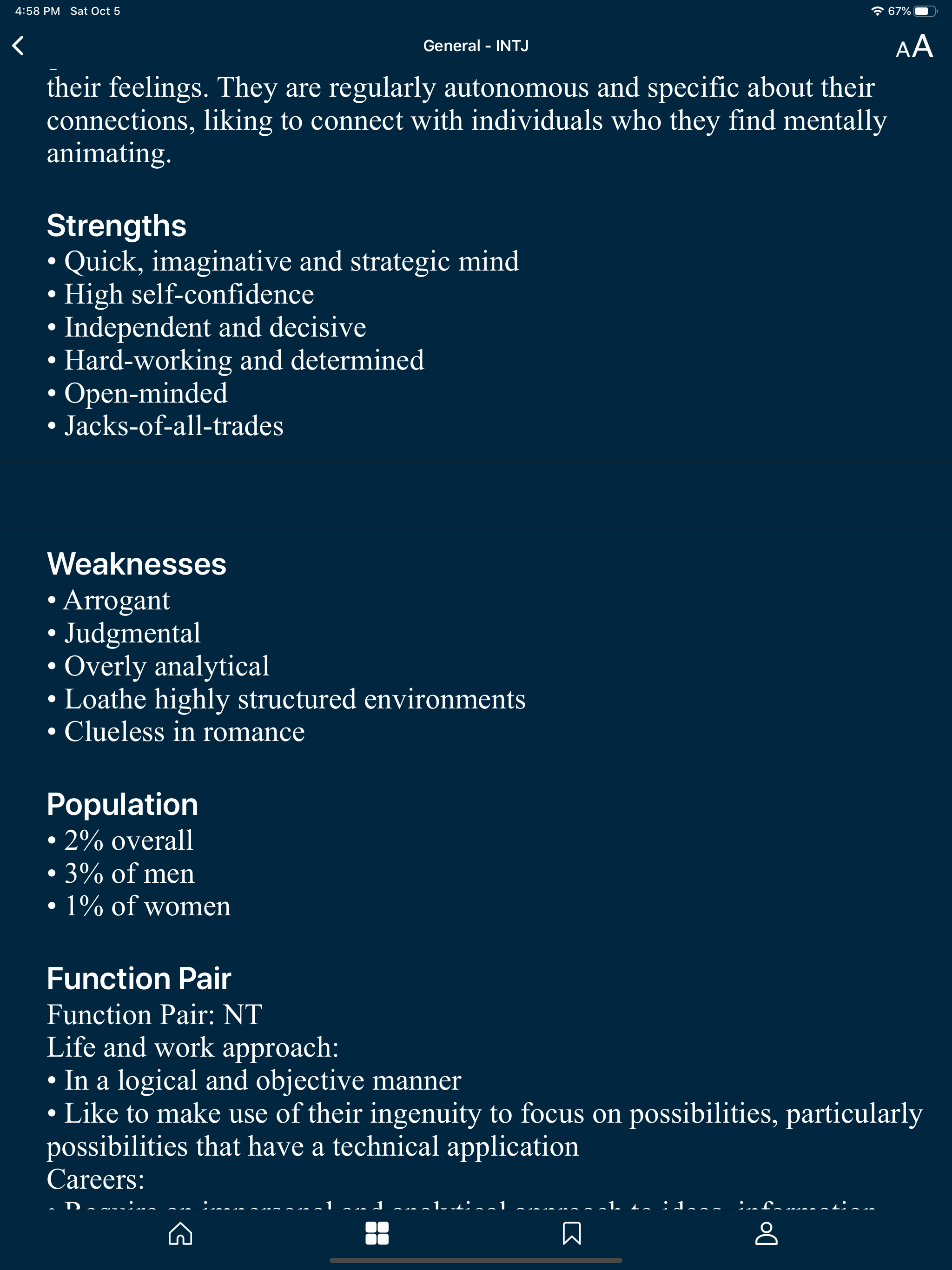 The Personality Types screenshot 8