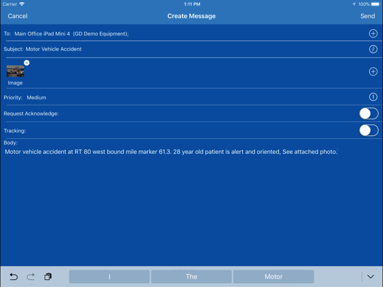 e-Bridge iPad screenshot 4 - Medical app