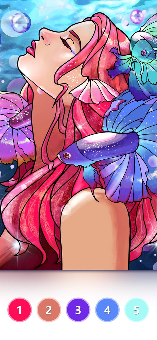 Tap Color - Paint by Number screenshot 18