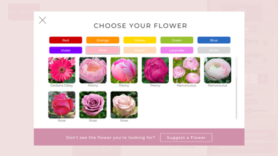 Bridal Bouquet Builder Screenshot