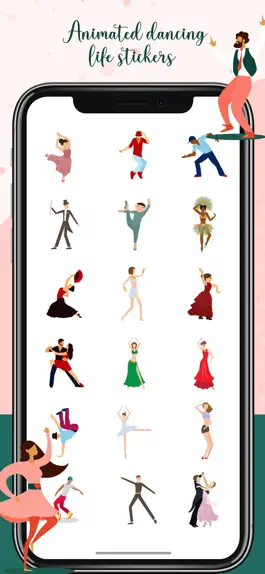 Game screenshot Animated Dancing Life Stickers mod apk
