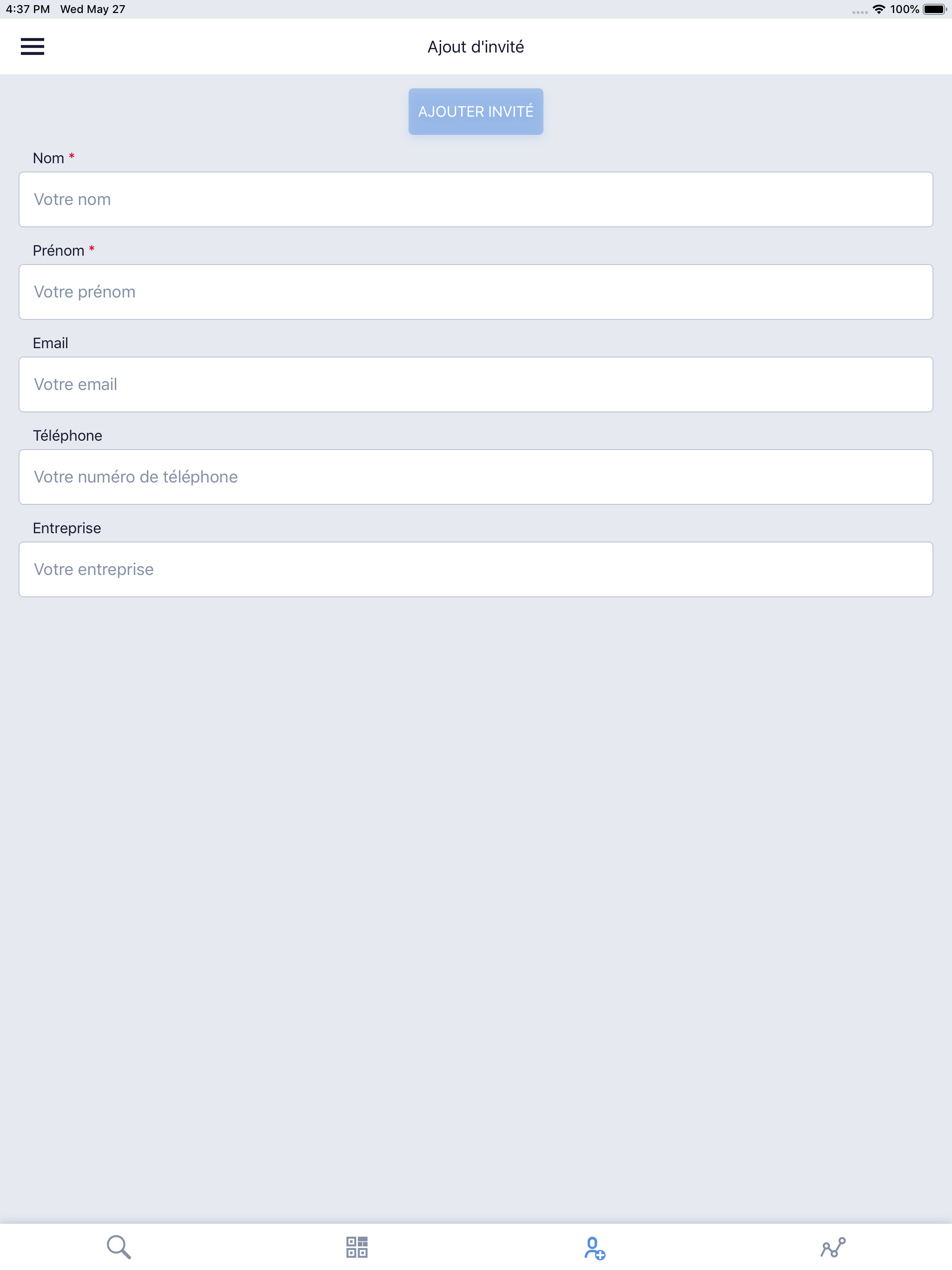 Invityou Check-in