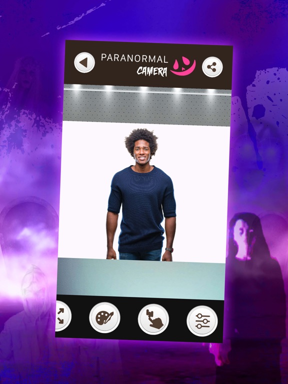 Scary Ghost Prank:Spirit Radar iPad screenshot 7 - Entertainment app