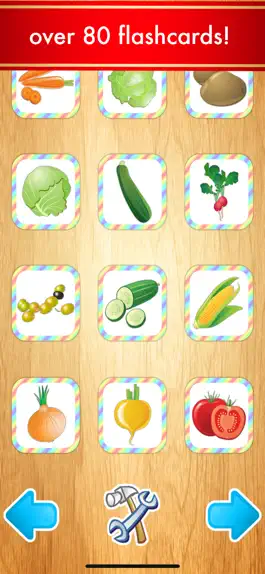 Game screenshot First Words Food Flashcards mod apk