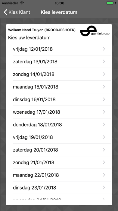 Spuntini Screenshot