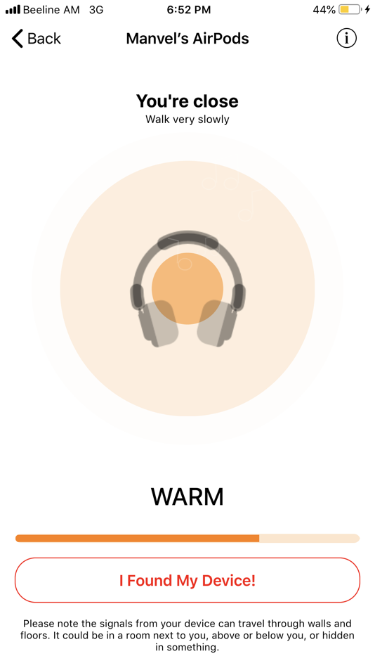 #1. Find Headphones and BLE Device (iOS) 由: Karen Karapetyan