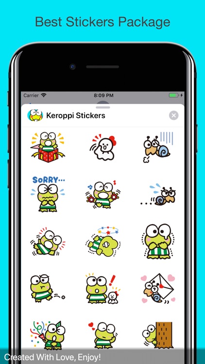 Keroppi Stickers screenshot-3