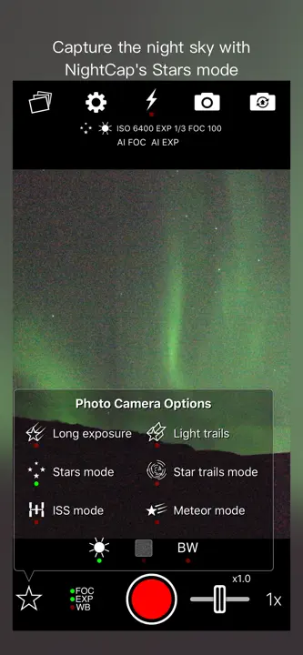 NightCap Camera: Screenshot 3 von 5