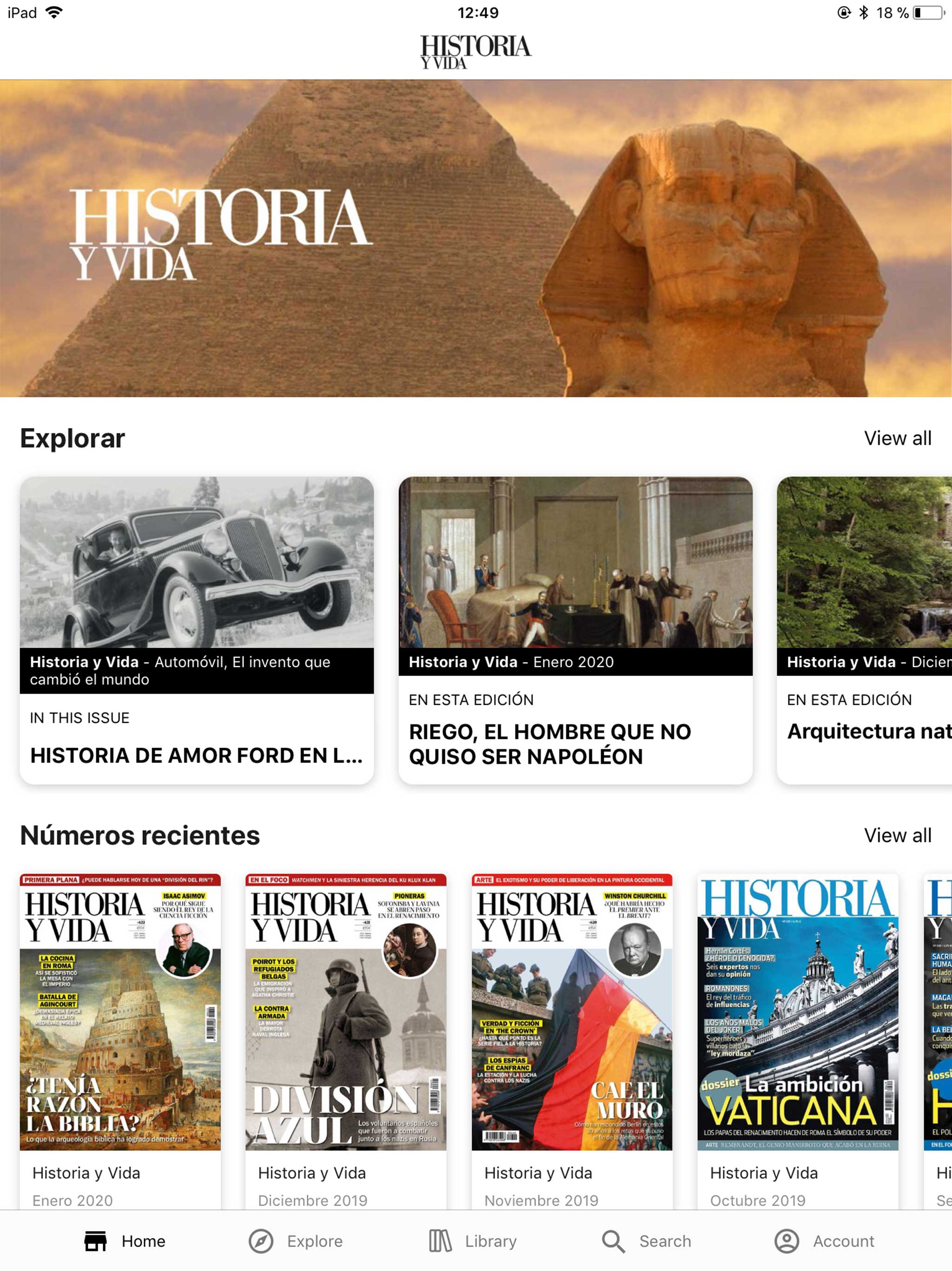 Historia y vida