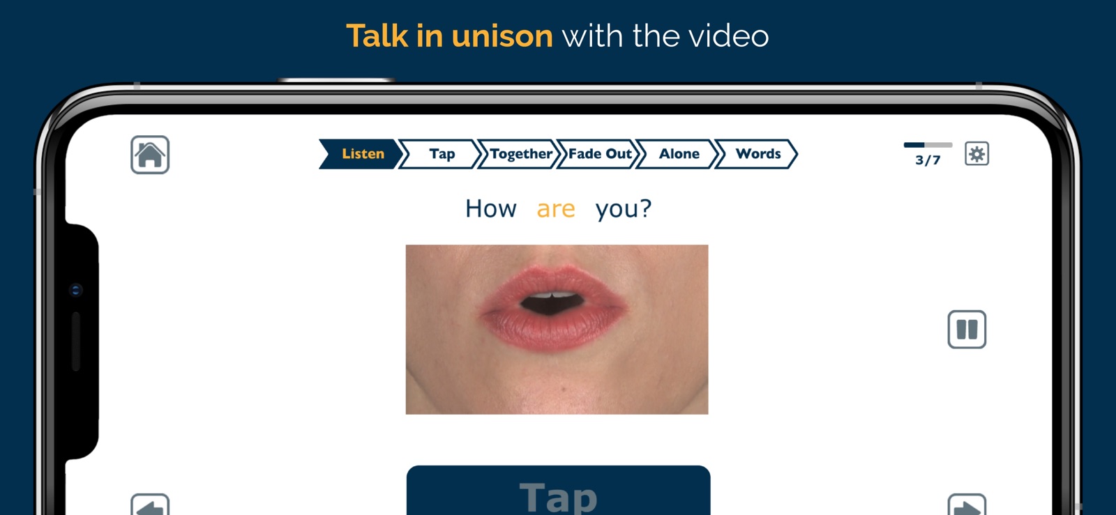 Apraxia Therapy Lite iphone screenshot 1