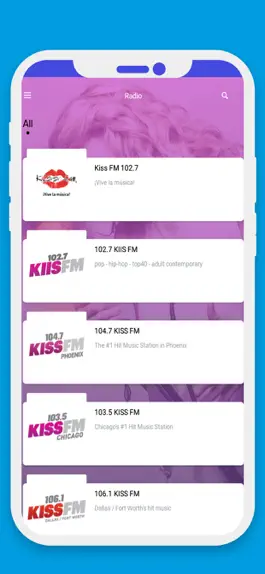 Game screenshot Kiss FM Radio apk