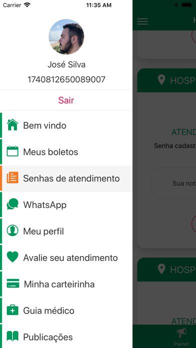 Unimed Caruaru Otimize iPhone screenshot