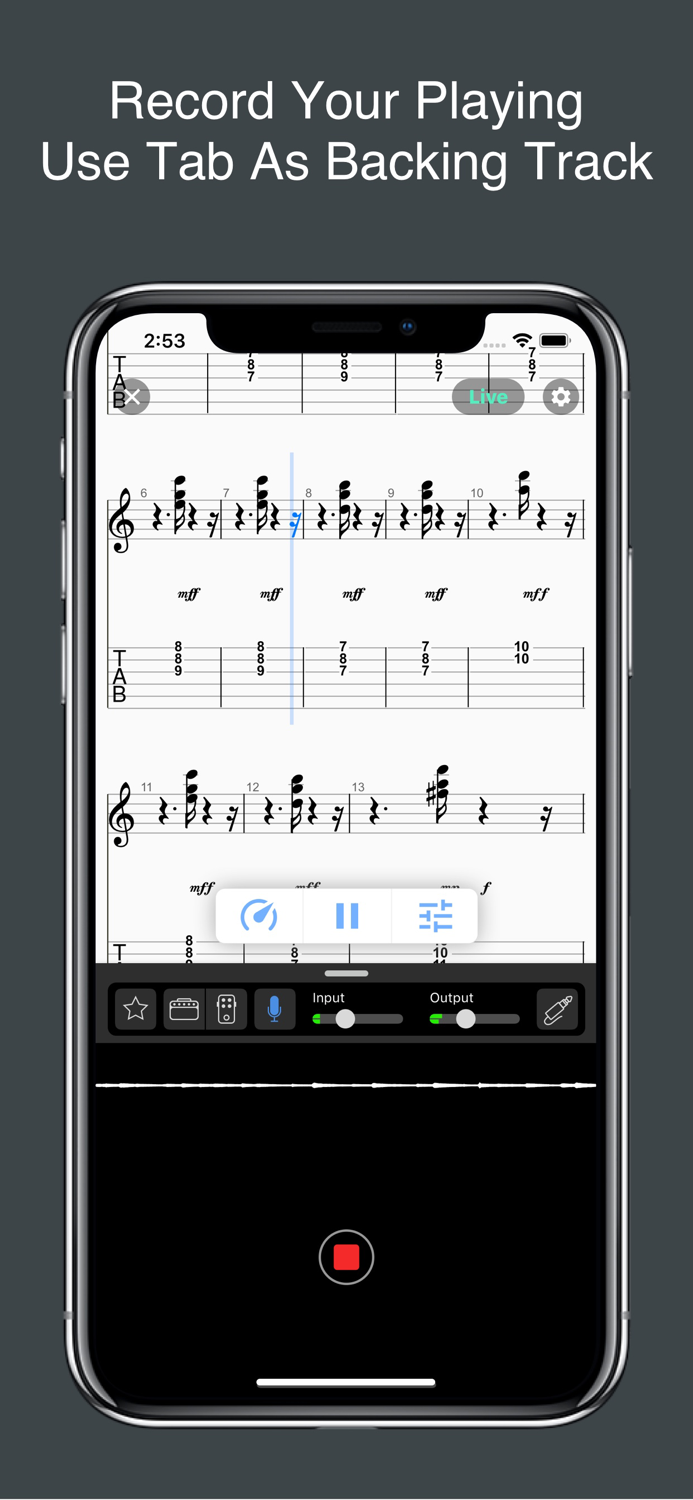Tab PlayAlong - Tab PlayerandAmp