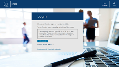 Screenshot #2 pour Banque Cramer Cronto