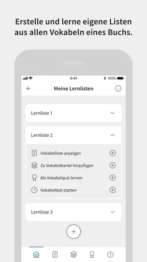 Screenshot von Westermann Vokabeltrainer auf dem iPhone 5