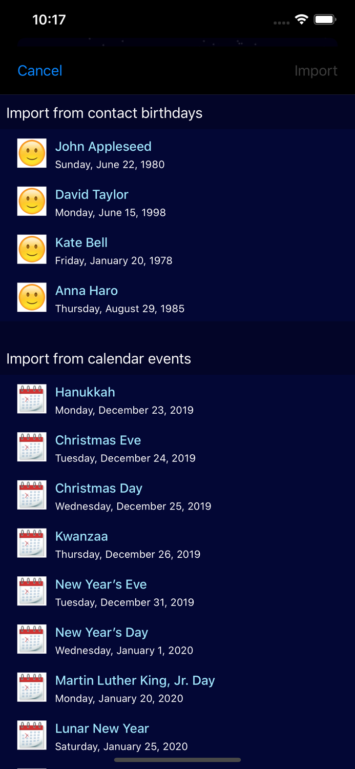 Sleeps till special events