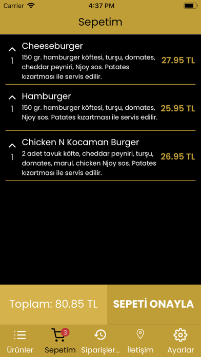 Burger Njoy screenshot 3