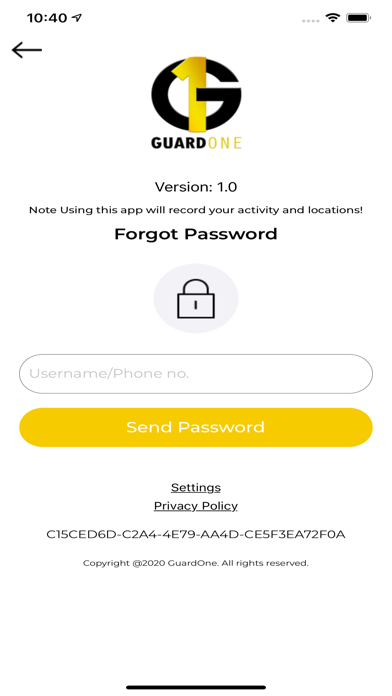 GuardOne Manager Screenshot