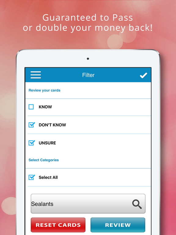 ADAT Pediatrics Cram Cards iPad screenshot