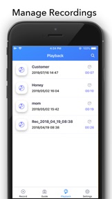 Automatic call recorder . screenshot
