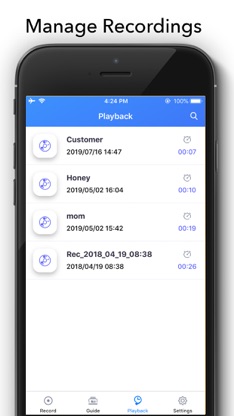 Automatic call recorder . screenshot 3